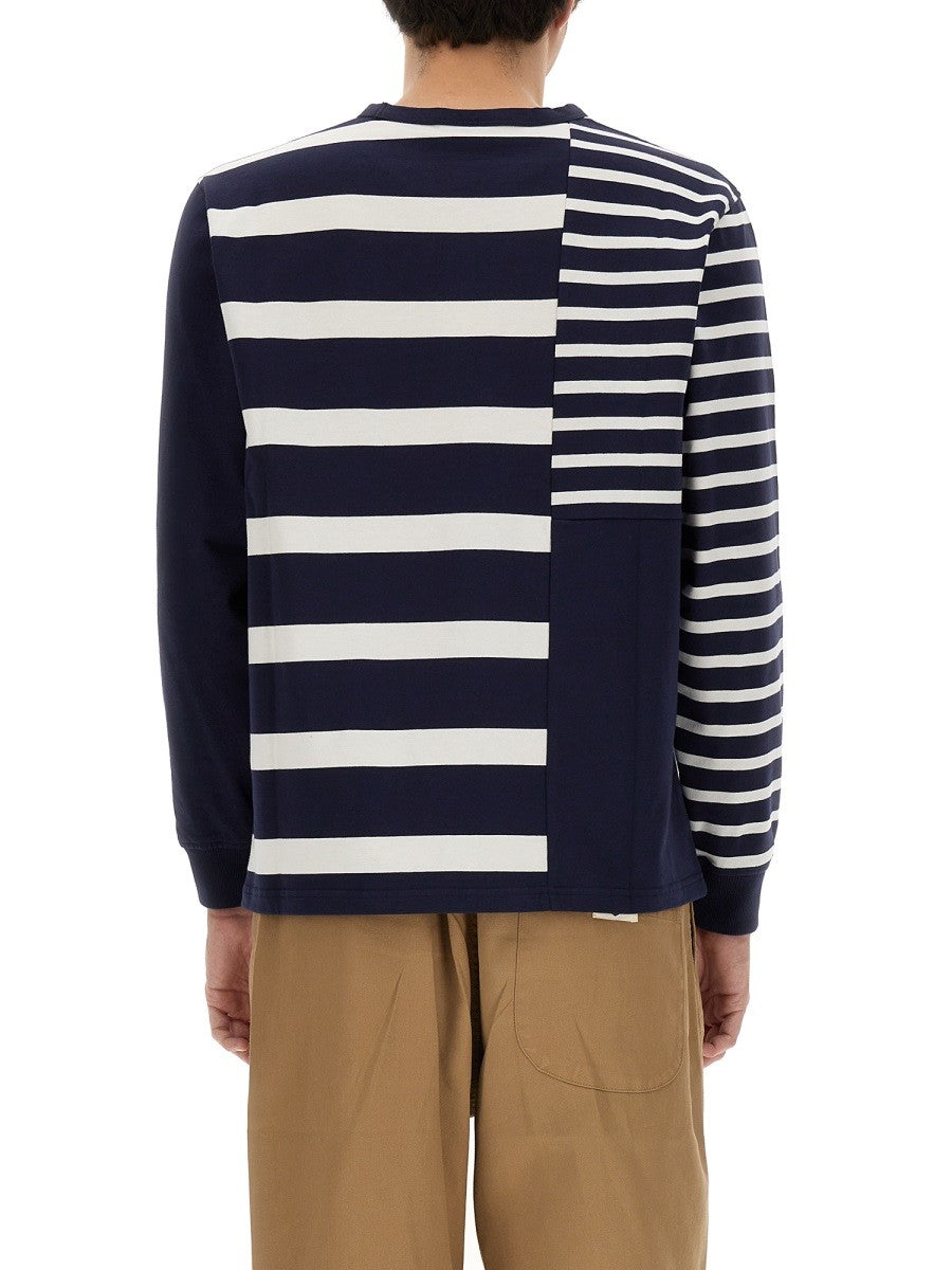 "60S" PATCHWORK SWEATSHIRT | Basement 88