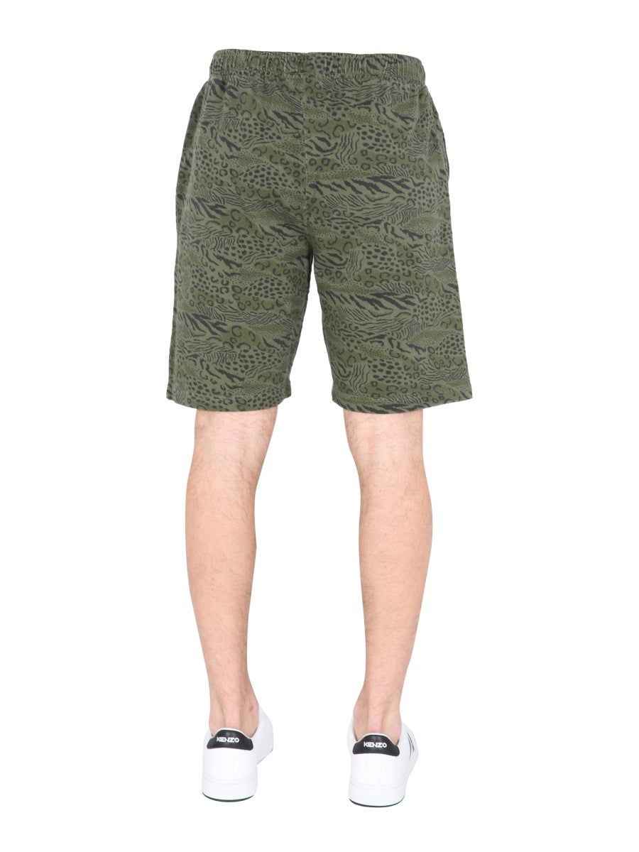 BERMUDA WITH ANIMAL PRINT