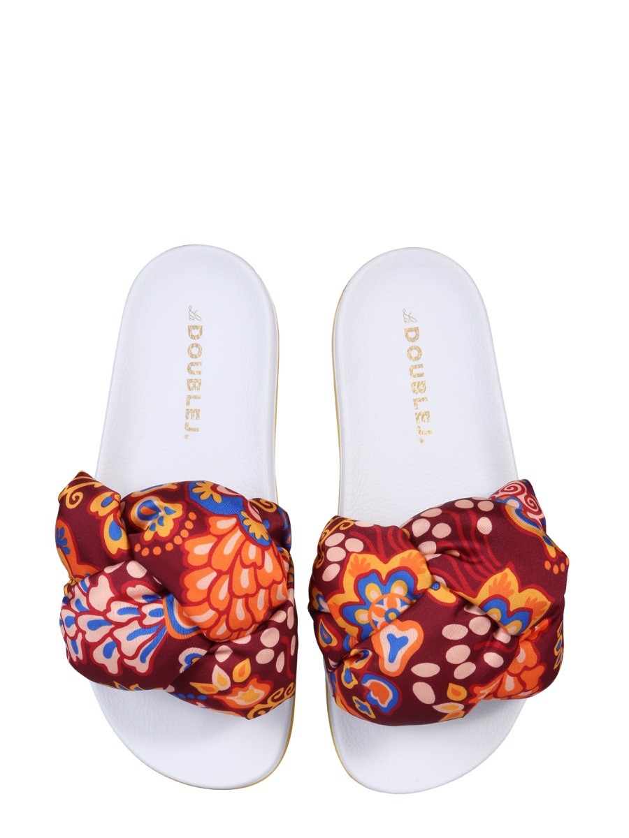BRAID SLIDE SANDALS | Basement 88