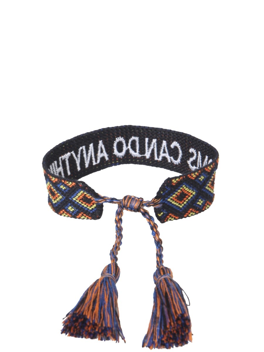 BRAIDED FABRIC BRACELET | Basement 88