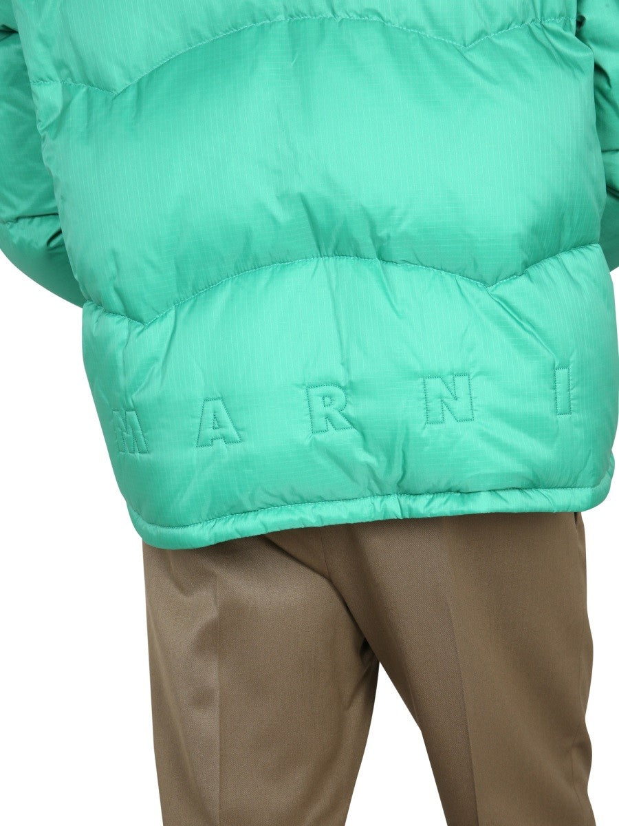 COLOR-BLOCK DOWN JACKET | Basement 88