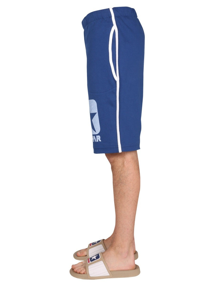 COTTON SWEAT SHORTS BERMUDA | Basement 88