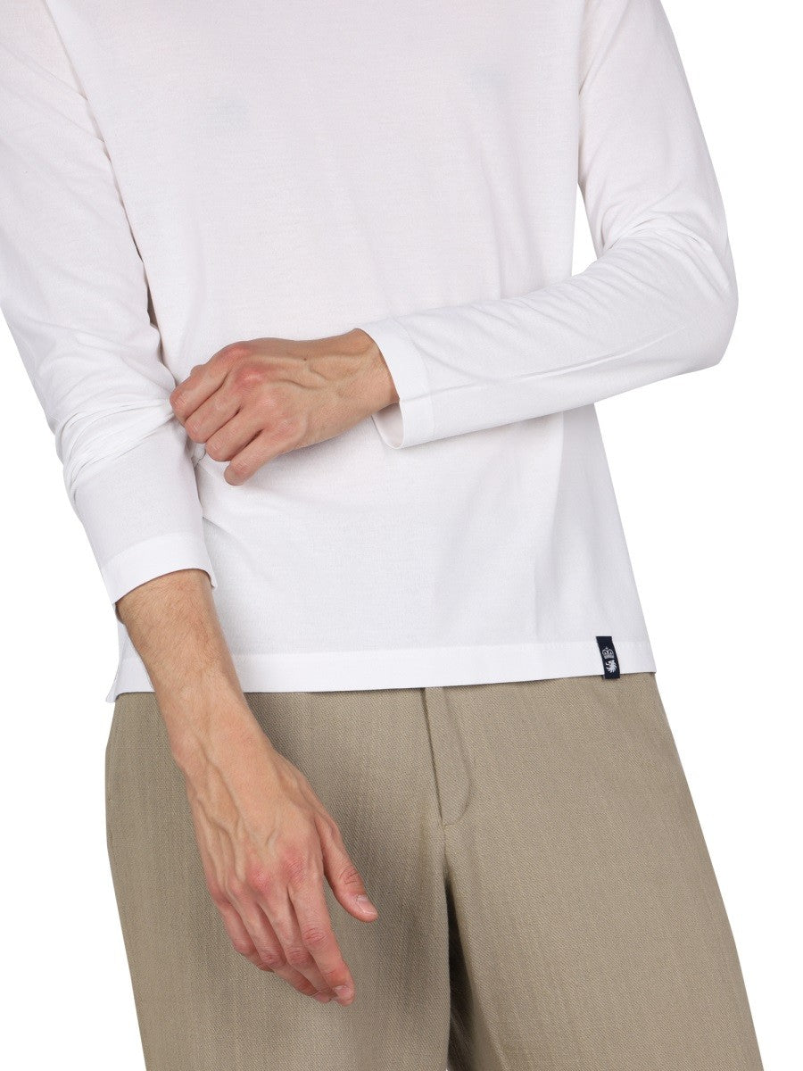 CREWNECK COTTON T-SHIRT | Basement 88