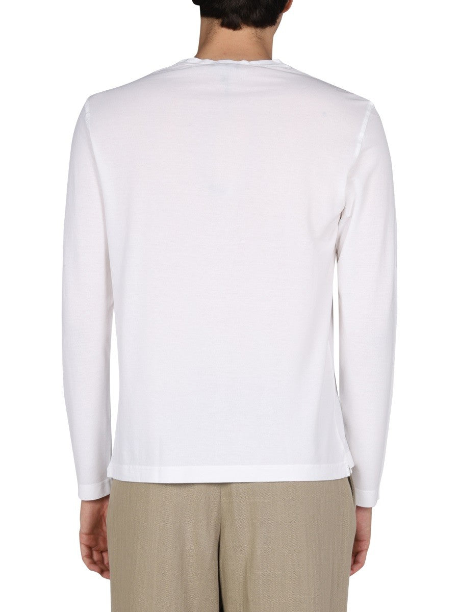 CREWNECK COTTON T-SHIRT | Basement 88