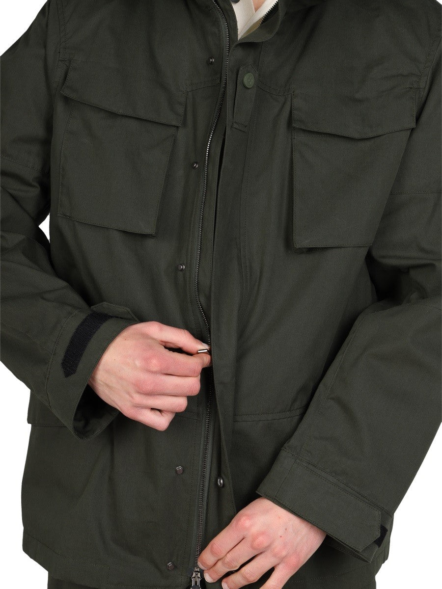 DOUBLE FABRIC JACKET | Basement 88