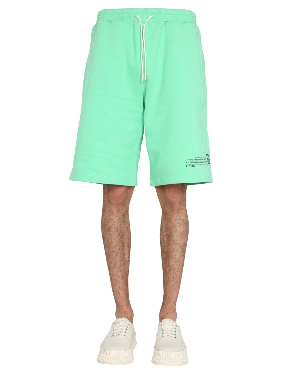 【送料&関税込】MSGM fantastic Green Bermuda FANTASTIC GREEN BERMUDA | msgm | Basement 88
