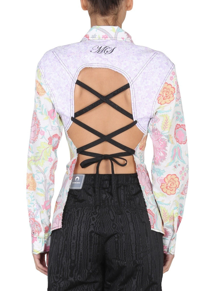 FLORAL PRINT SHIRT | Basement 88