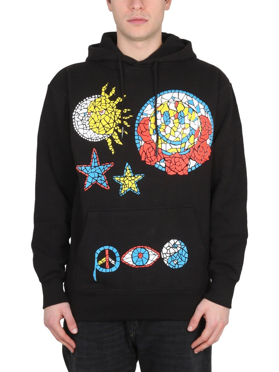 HAND DRAWN VARSITY SWEATSHIRT | Basement 88