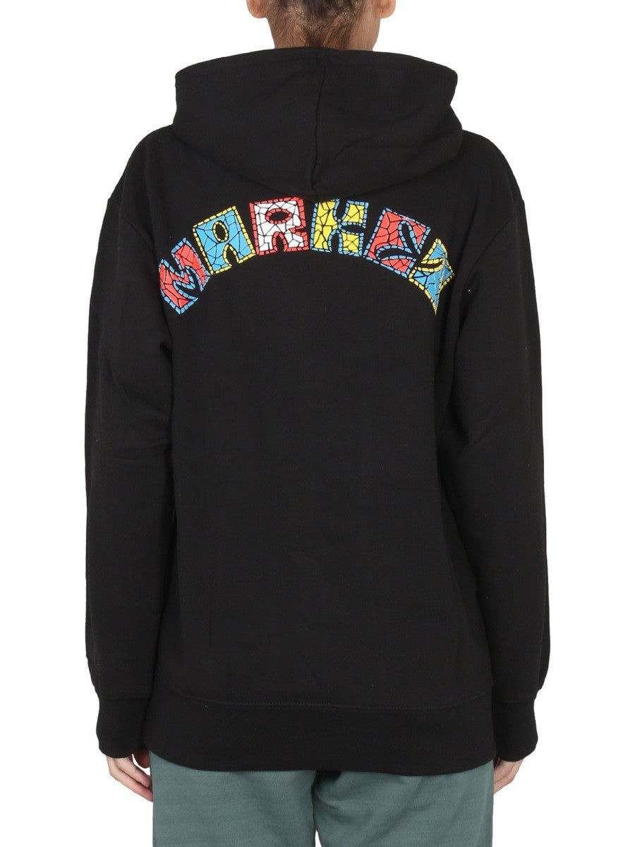 HAND DRAWN VARSITY SWEATSHIRT | Basement 88