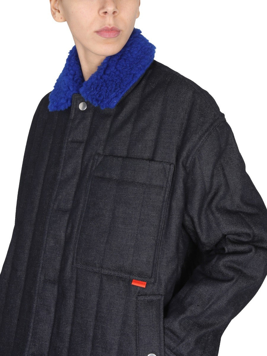 JACKET WITH FAUX FUR | Basement 88
