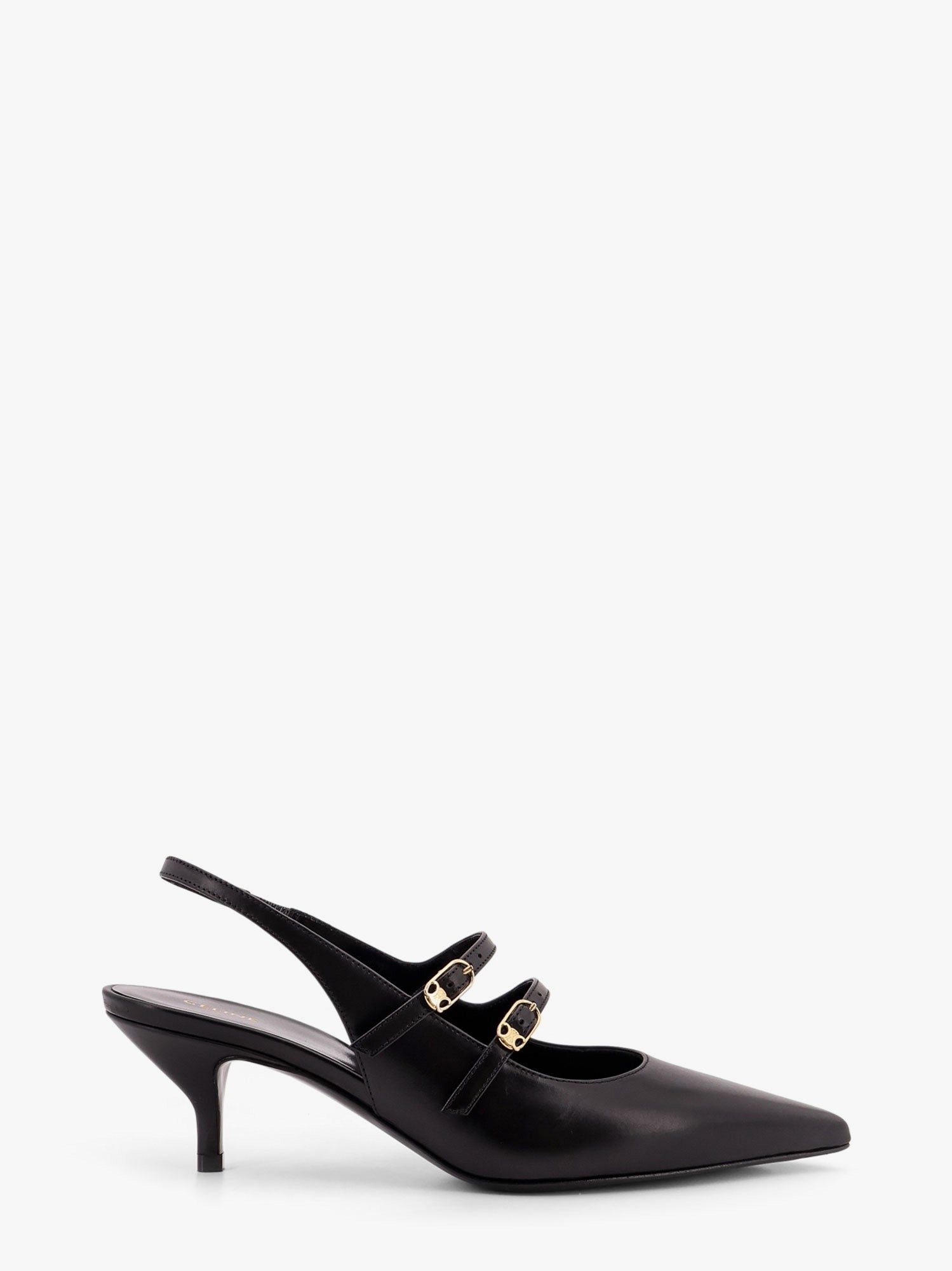 セリーヌJudy leather double strap mary jane slingback CELINE JUDY DOUBLE STRAP MARY JANE SLINGBACK IN PATENT
