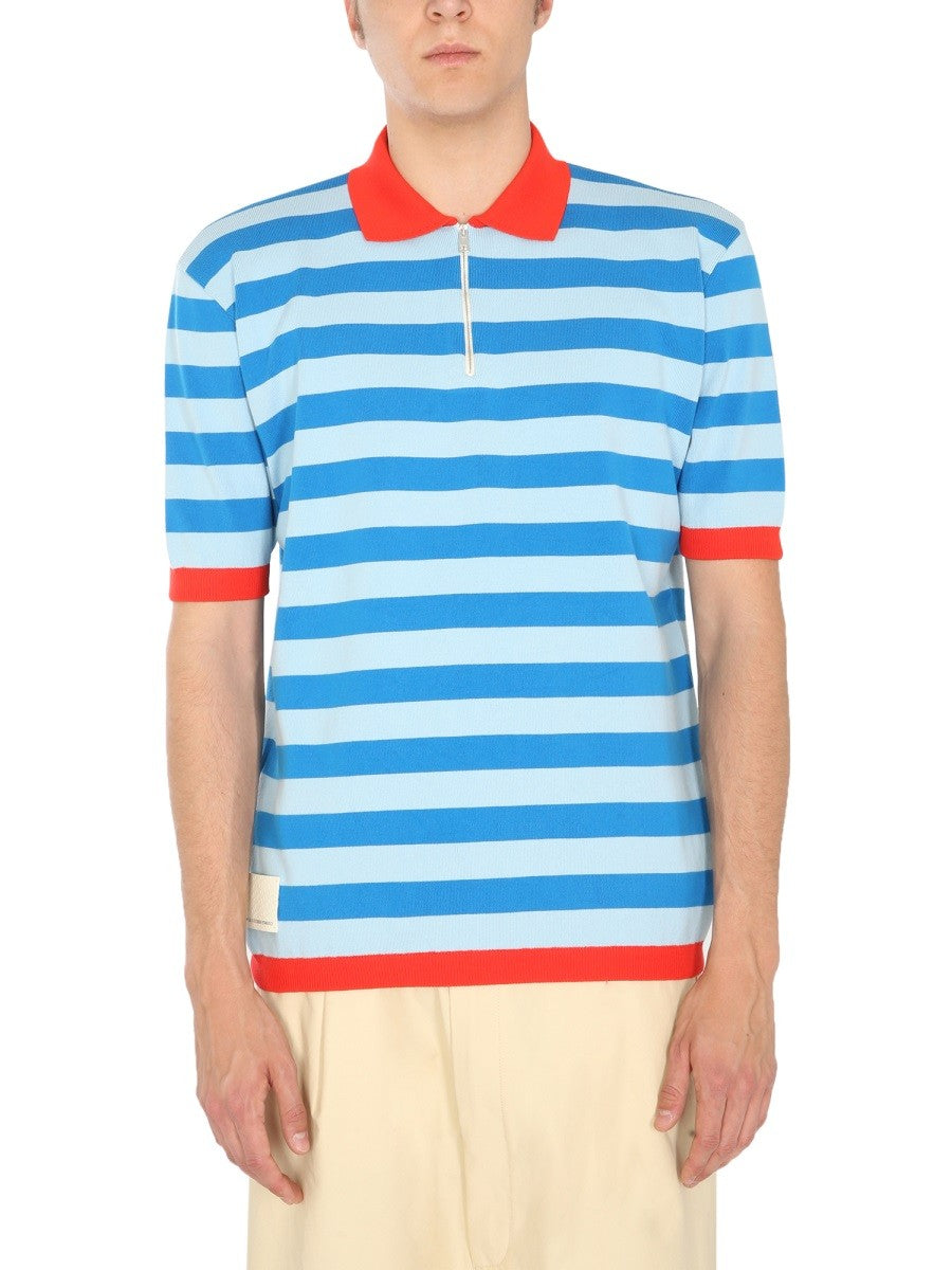 KNITTED POLO | Basement 88