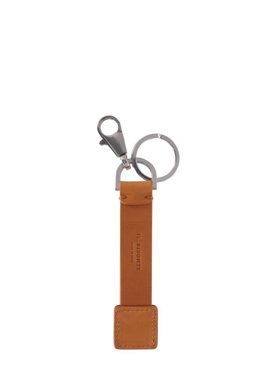 LEATHER KEY RING | Basement 88