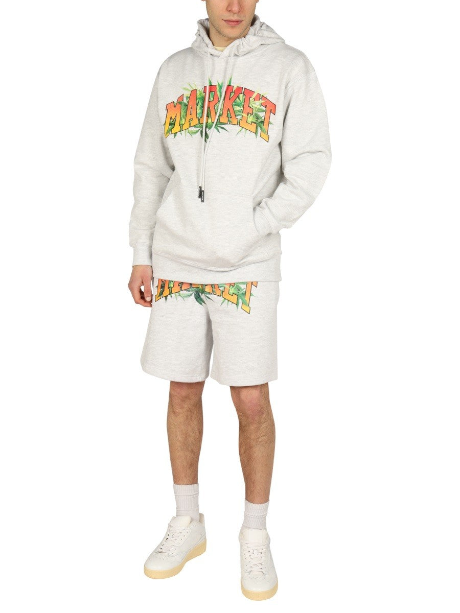LOGO PRINT SWEATSHIRT | Basement 88