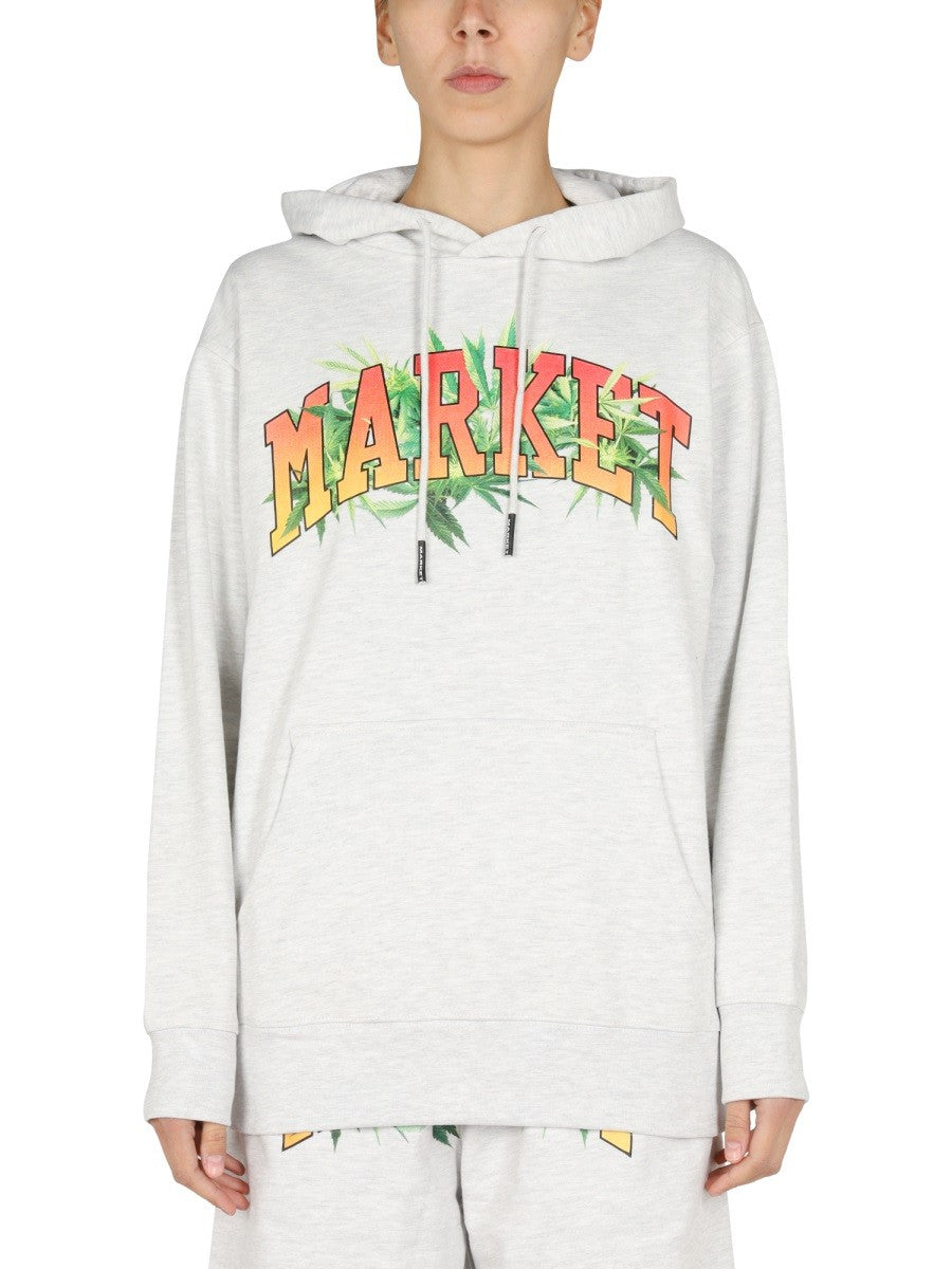 LOGO PRINT SWEATSHIRT | Basement 88