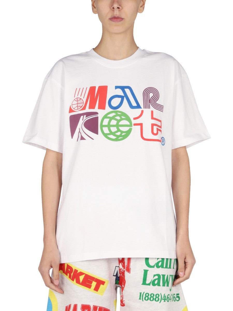 LOGO PRINT T-SHIRT | Basement 88