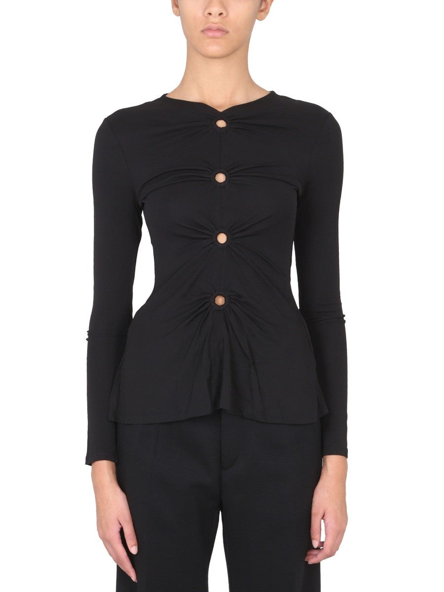 MATTE CREPE TOP | Basement 88