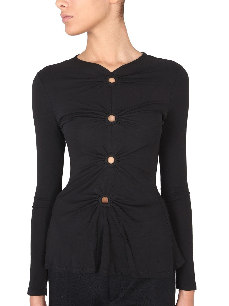 MATTE CREPE TOP | Basement 88