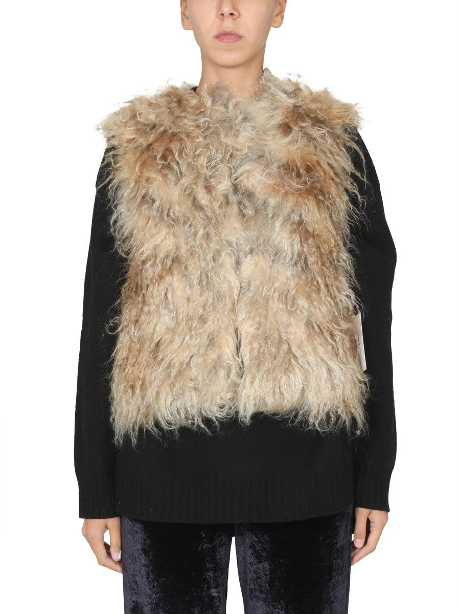 MOHAIR FUR VEST | Basement 88
