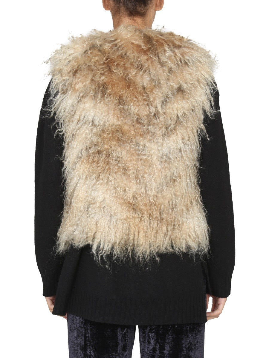 MOHAIR FUR VEST | Basement 88