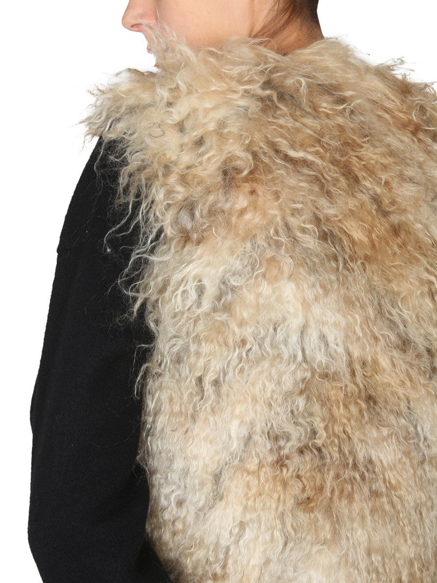 MOHAIR FUR VEST | Basement 88
