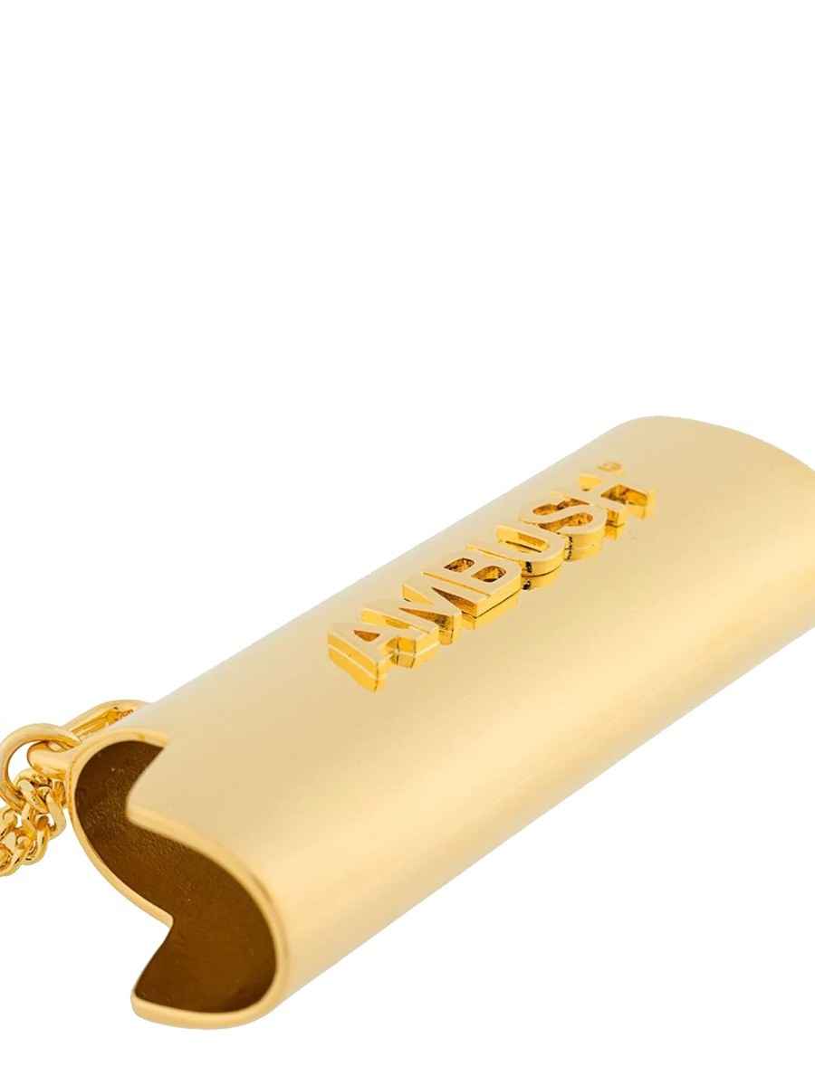 NECKLACE WITH LIGHTER HOLDER