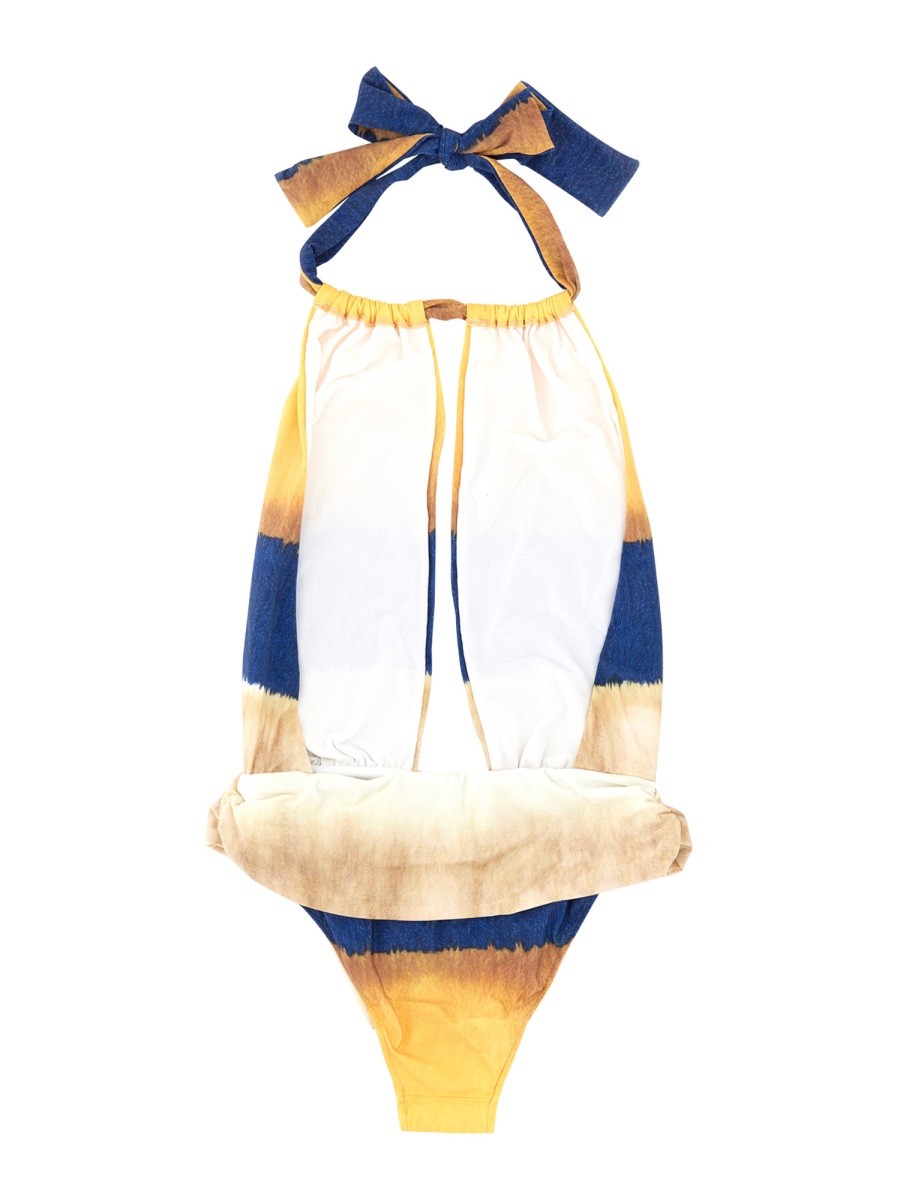 ONE PIECE SWIMSUIT WITH TIE DYE PRINT | Basement 88