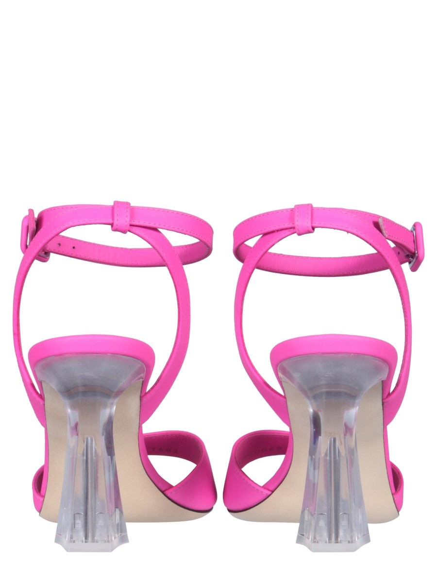 PLEXI HEEL SANDALS | Basement 88