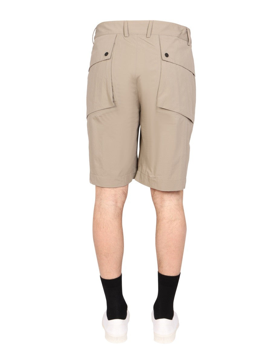 POPLIN BERMUDA SHORTS | Basement 88