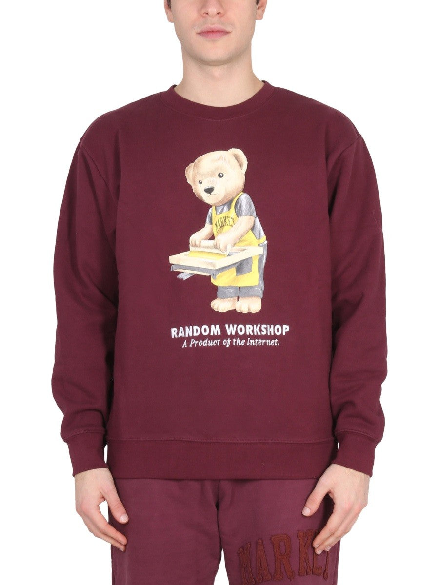 RANDOM WORKSHOP BEAR SWEATSHIRT | Basement 88
