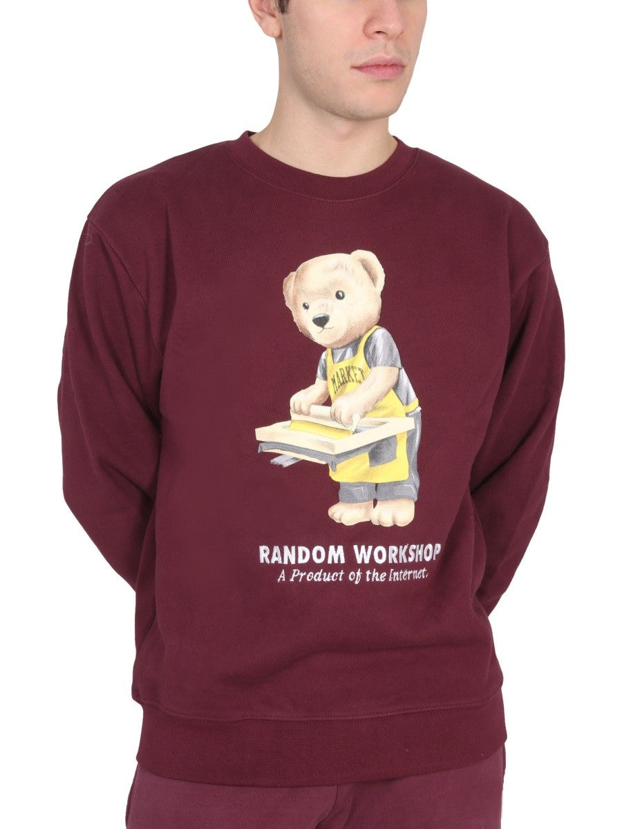 RANDOM WORKSHOP BEAR SWEATSHIRT | Basement 88