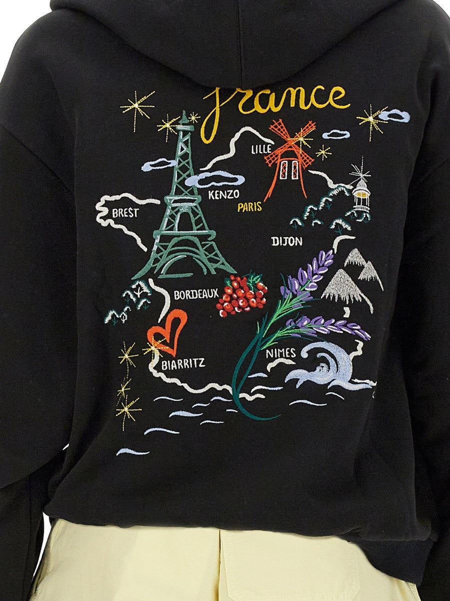 REVERSIBLE COTTON SWEATSHIRT | Basement 88