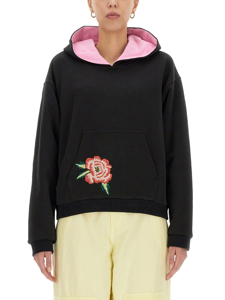 REVERSIBLE COTTON SWEATSHIRT | Basement 88