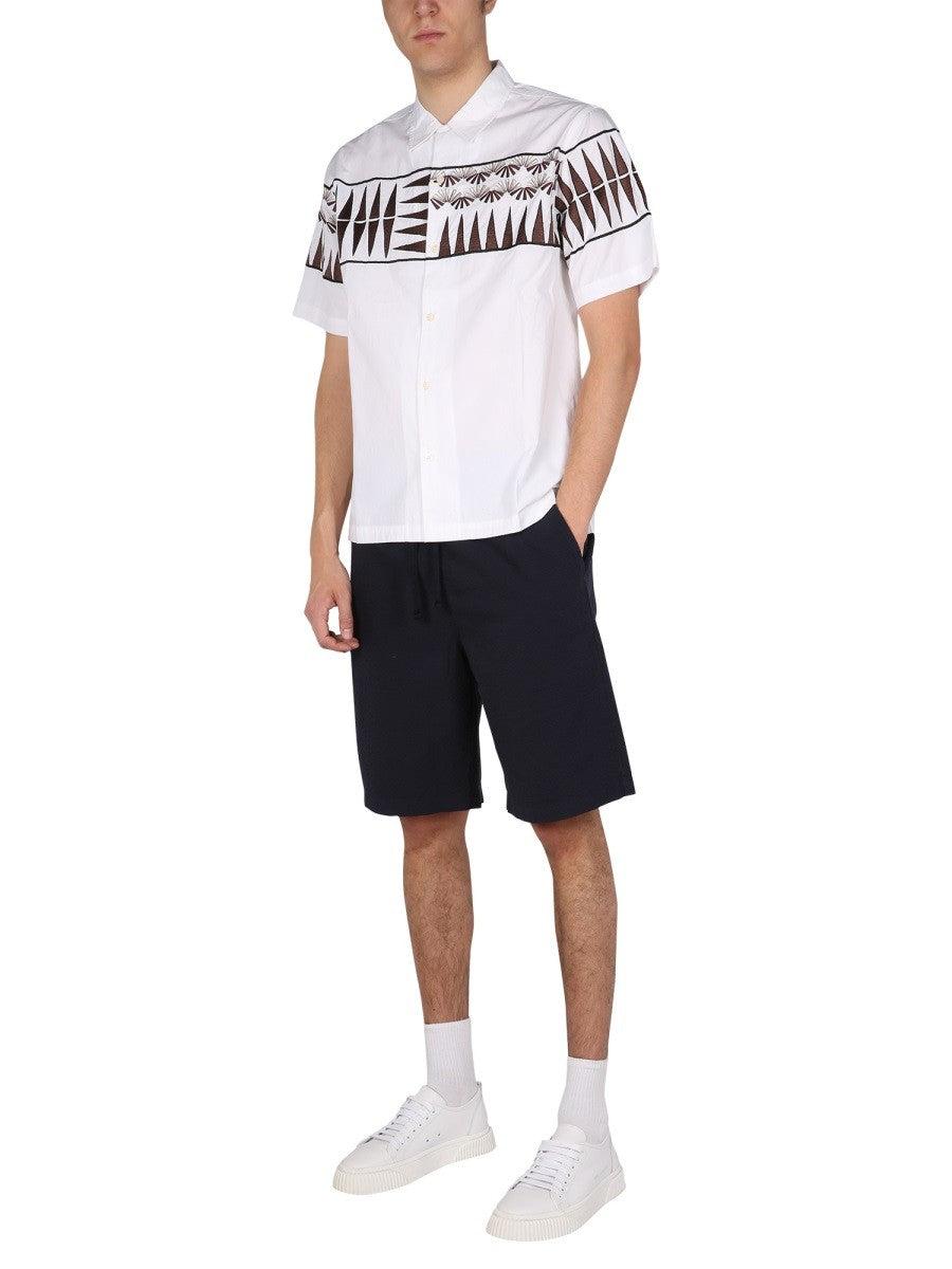 SHIRT WITH EMBROIDERY | Basement 88