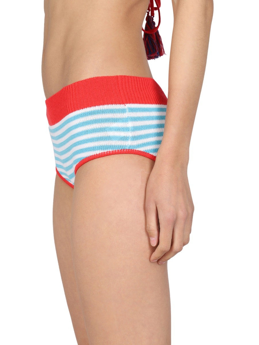 STRIPED BIKINI BRIEFS | Basement 88