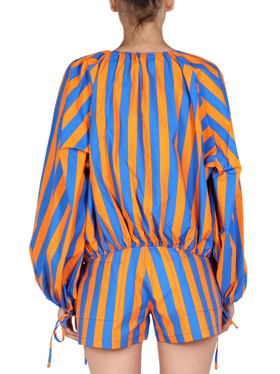 STRIPED PATTERN SHIRT | Basement 88