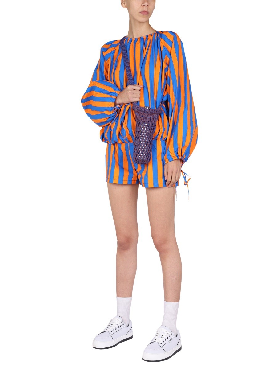 STRIPED PATTERN SHIRT | Basement 88