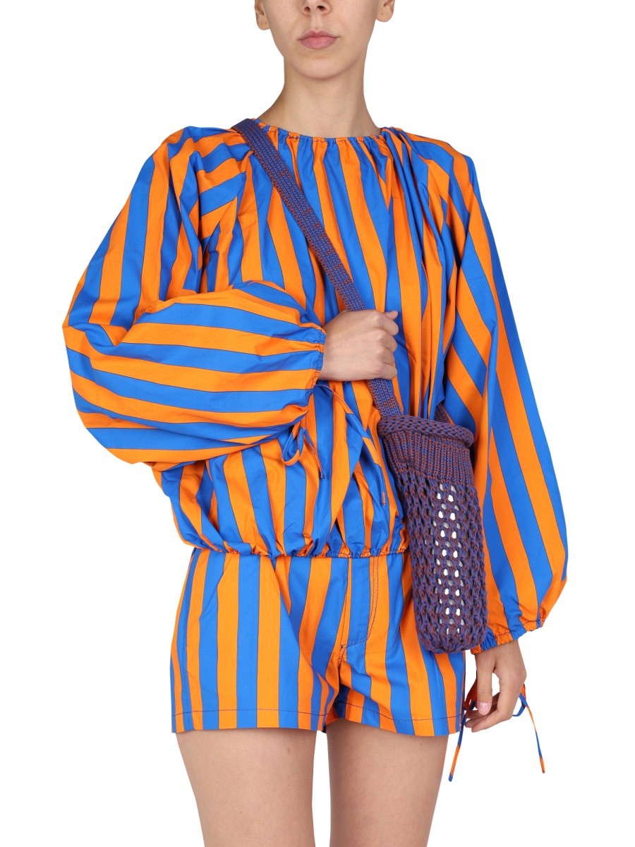 STRIPED PATTERN SHIRT | Basement 88