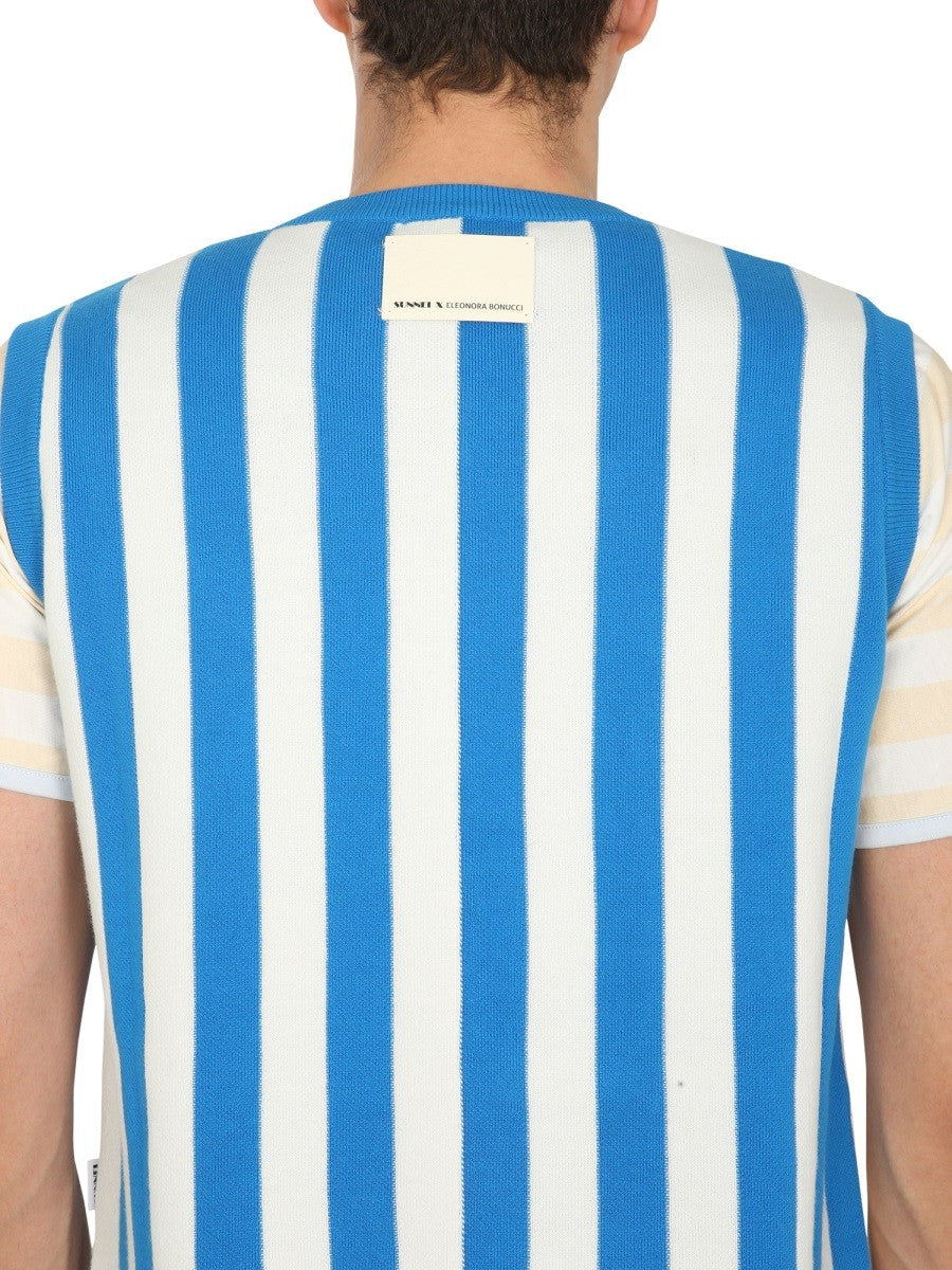 SWEATER WITH STRIPED PATTERN | Basement 88