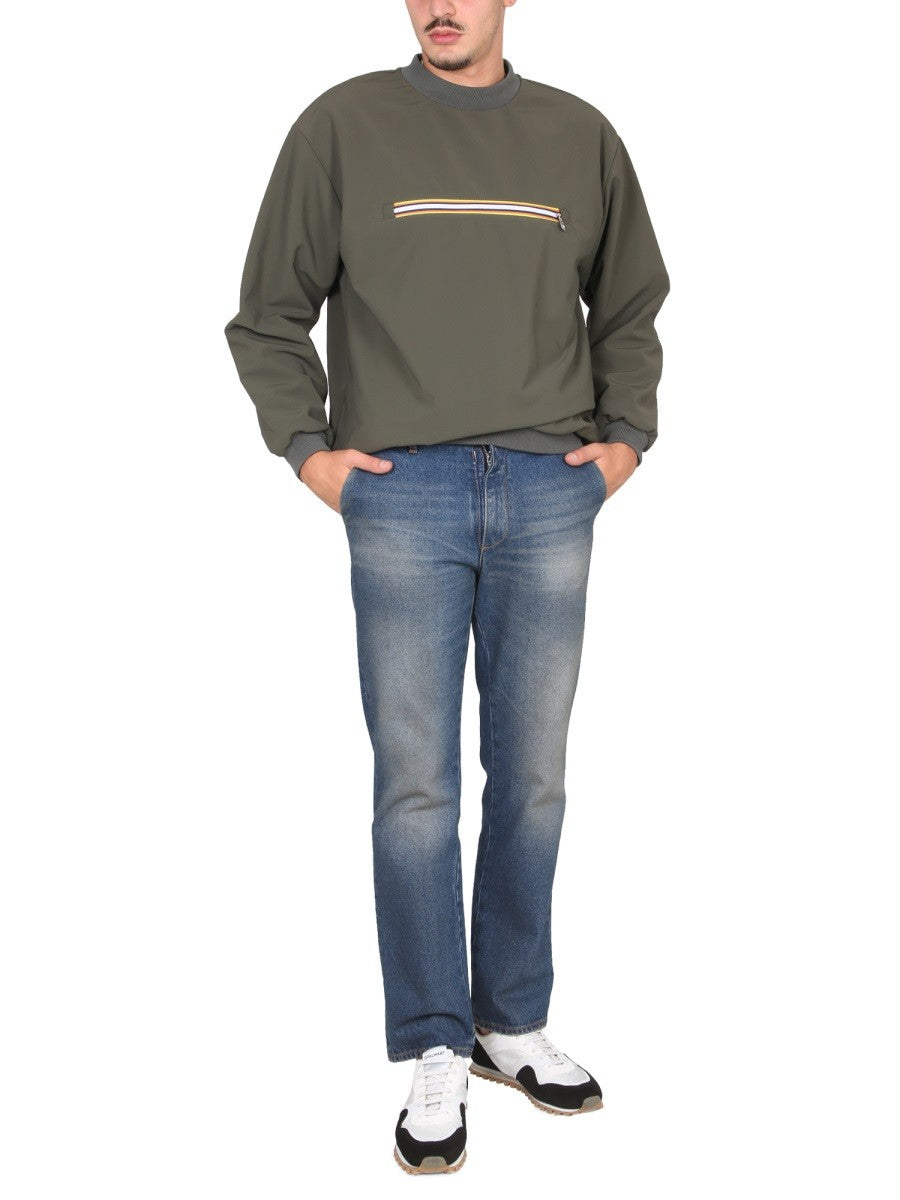 SWEATSHIRT WITH FRONT POCKET | Basement 88