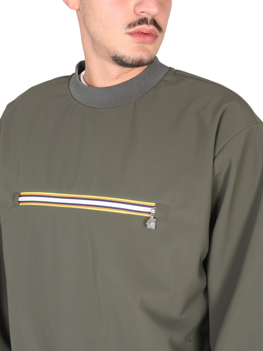 SWEATSHIRT WITH FRONT POCKET | Basement 88