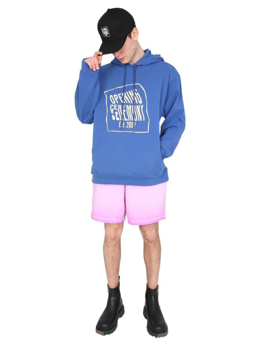 SWEATSHIRT WITH LOGO BOX | Basement 88