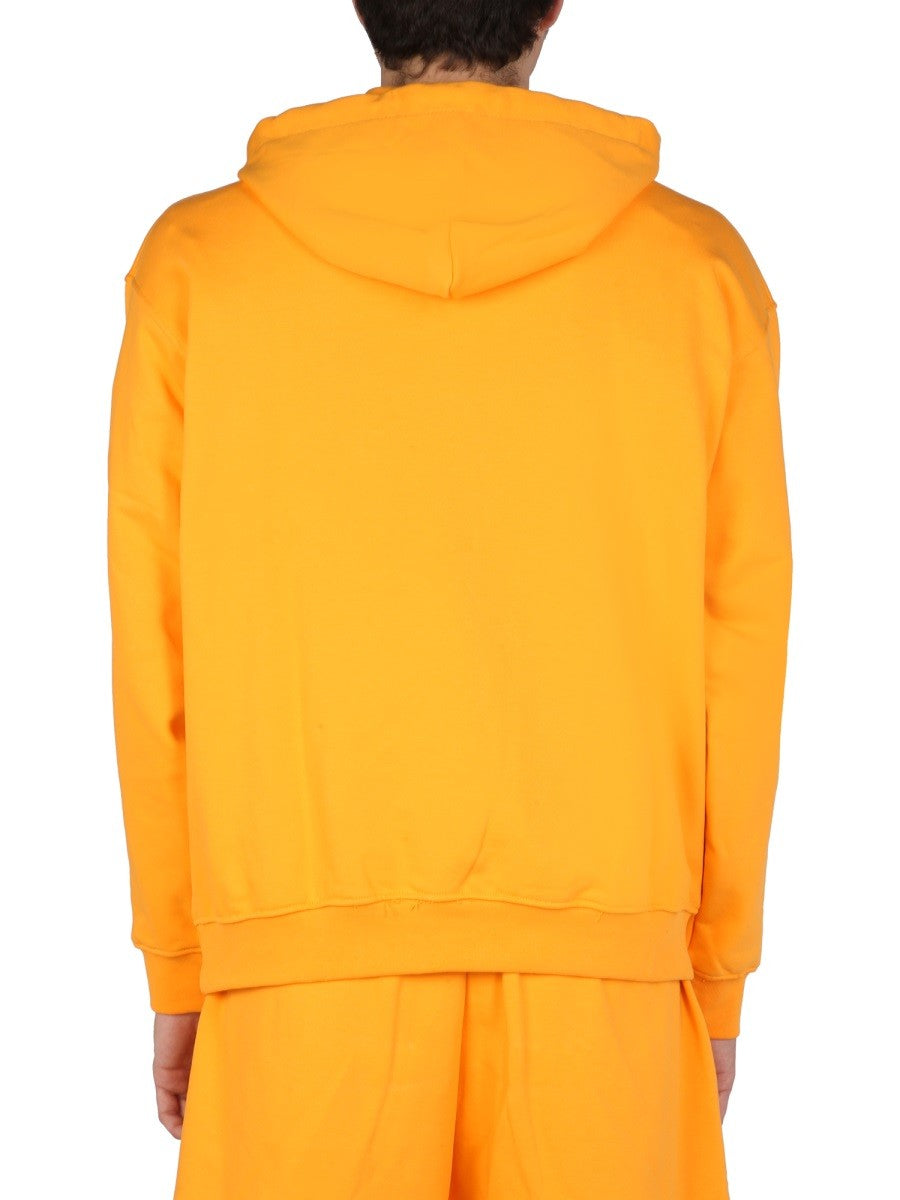 SWEATSHIRT WITH LOGO PRINT | Basement 88