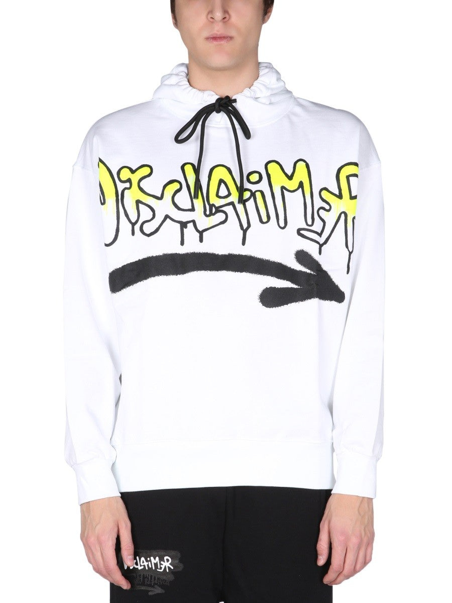 SWEATSHIRT WITH LOGO PRINT | Basement 88