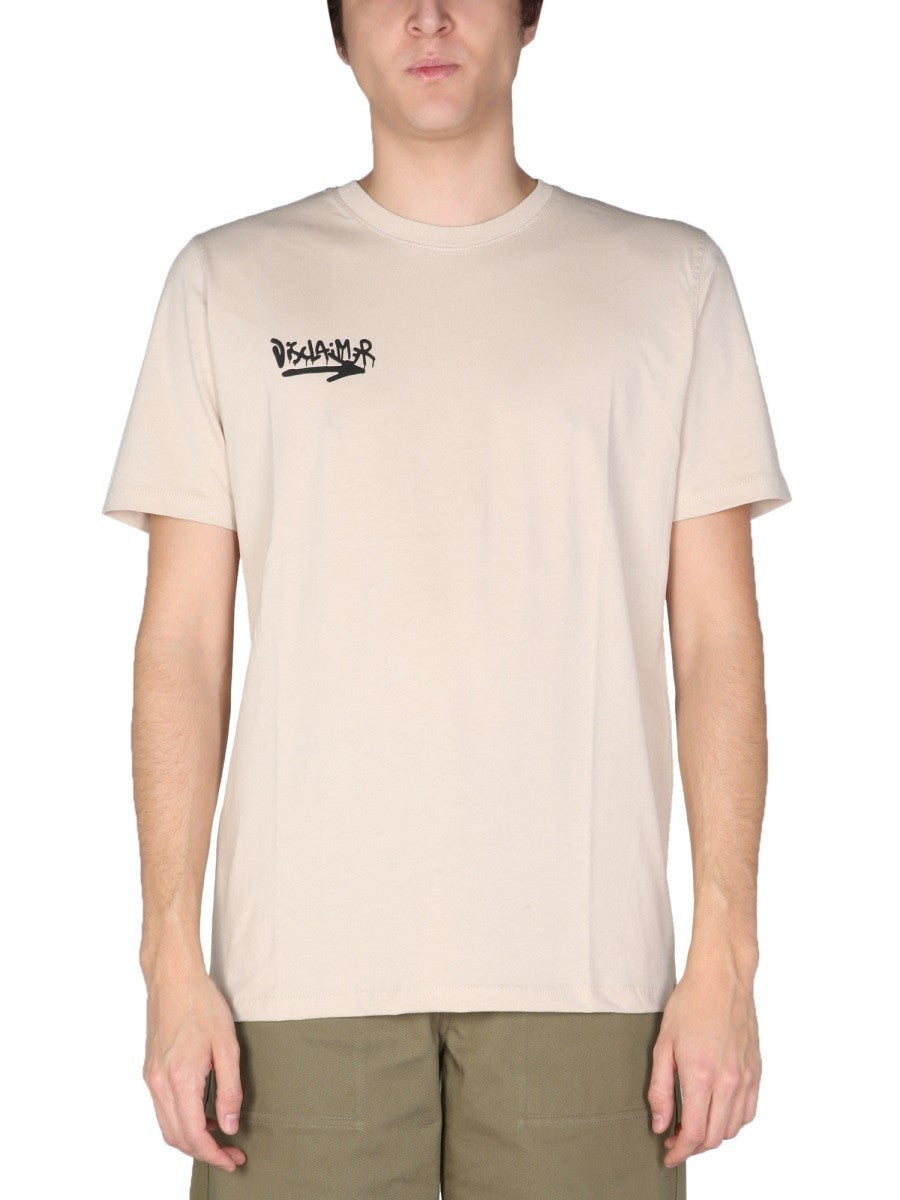 T-SHIRT WITH LOGO PRINT | Basement 88