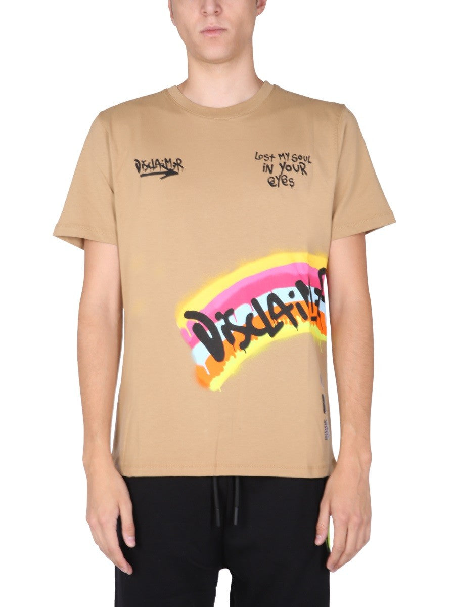 T-SHIRT WITH SCREEN PRINT | Basement 88