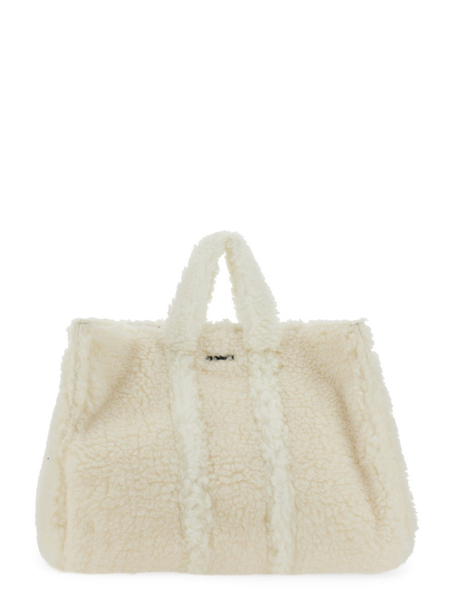 TEDDY FLEECE BAG | Basement 88