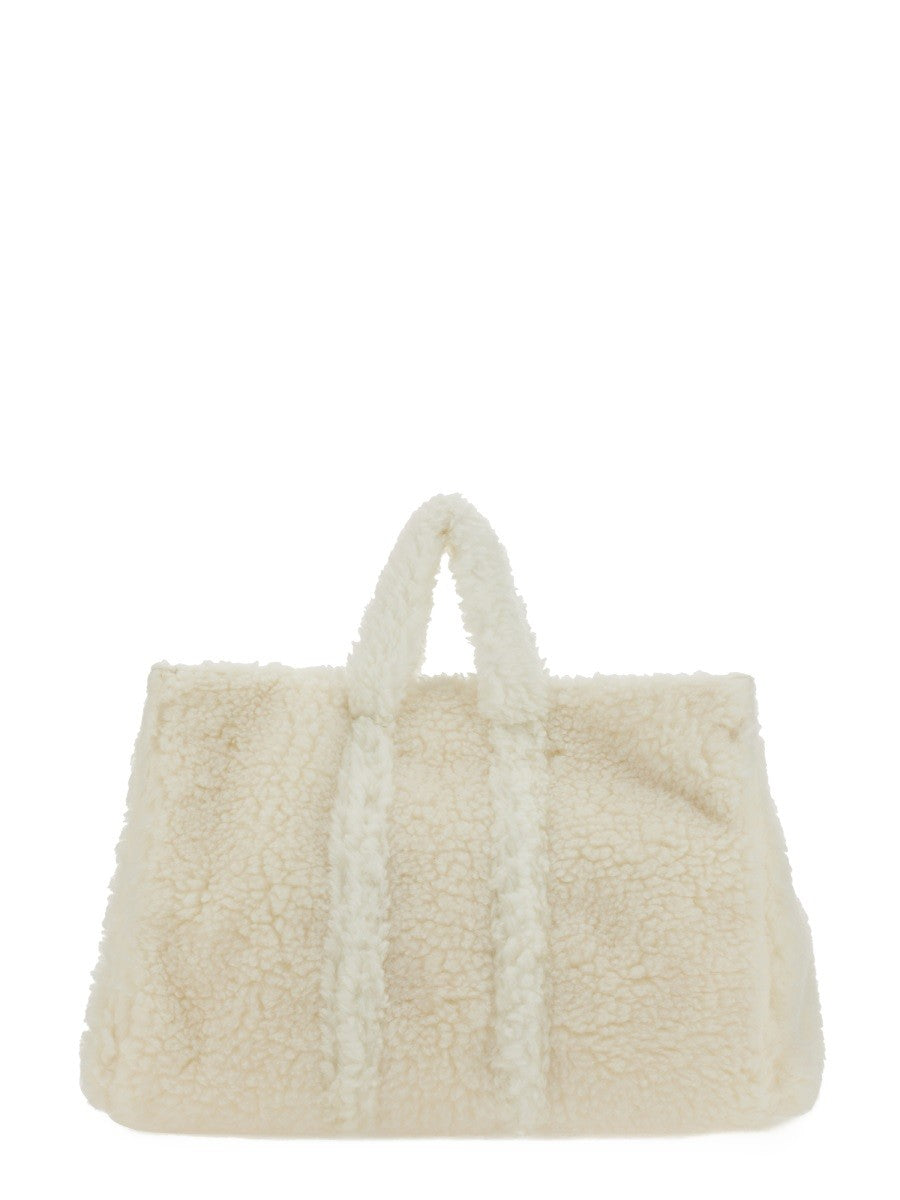 TEDDY FLEECE BAG | Basement 88