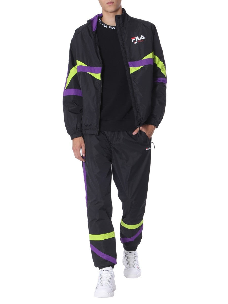 TRACK SWEATSHIRT WITH ZIP | Basement 88