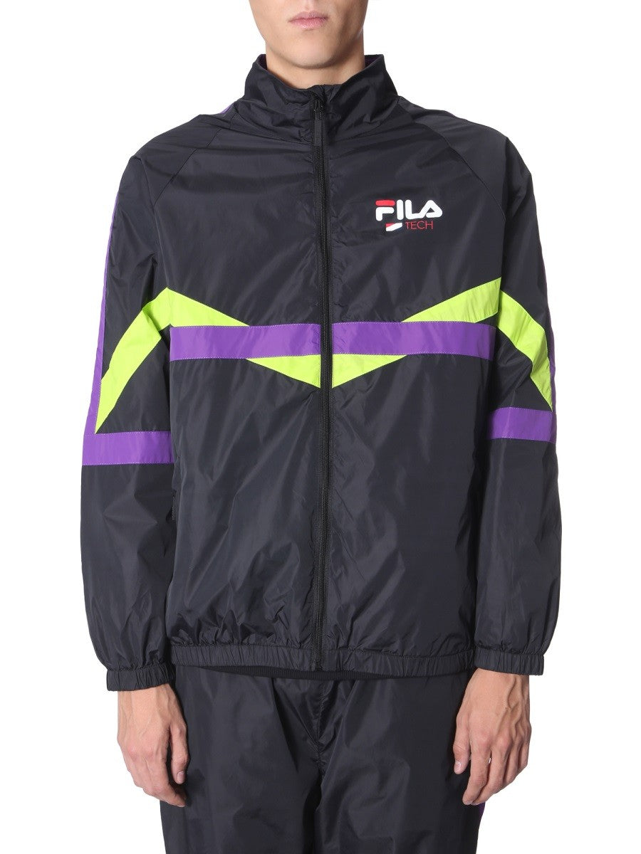 TRACK SWEATSHIRT WITH ZIP | Basement 88